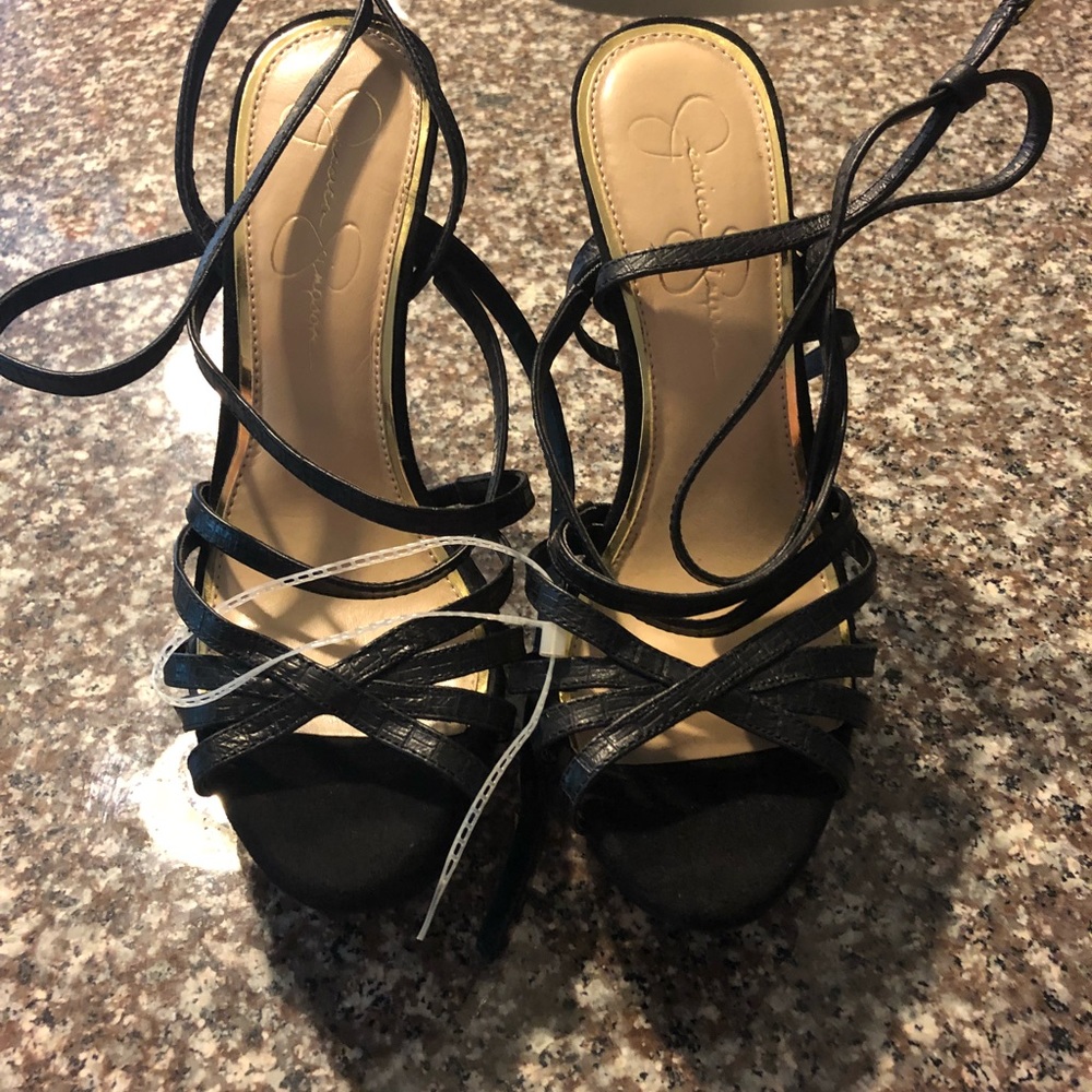 Jessica Simpson platform heels